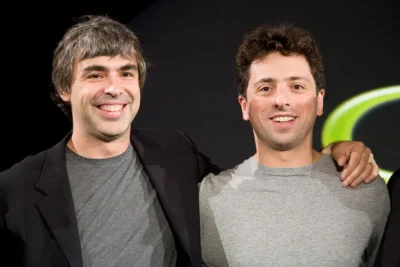 Dia do orgulho nerd - Larry Page e Sergey Brin